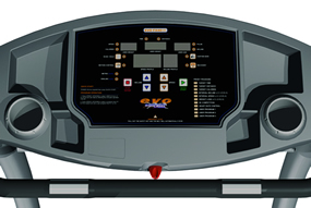 Evo 1 treadmill console image