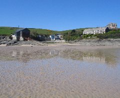 padstow beach - hawkers cove image
