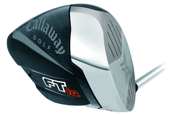 callaway FTiQ Driver, close up of driver head