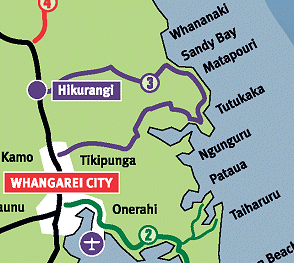 tutukaka poor knights map