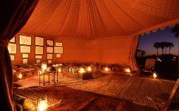 photo of Jack's Camp luxury safari lodge Kalahari Botswana