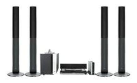 LG Home cinema system image