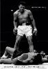 mohammed alis stands over the defeated sonny liston 25th may 1965