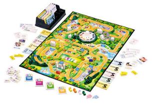 The game of life board game board image