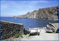hartland quay devon england