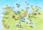 padstow area beaches map thumbnail