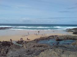 padstow beach guide - treyarnon image
