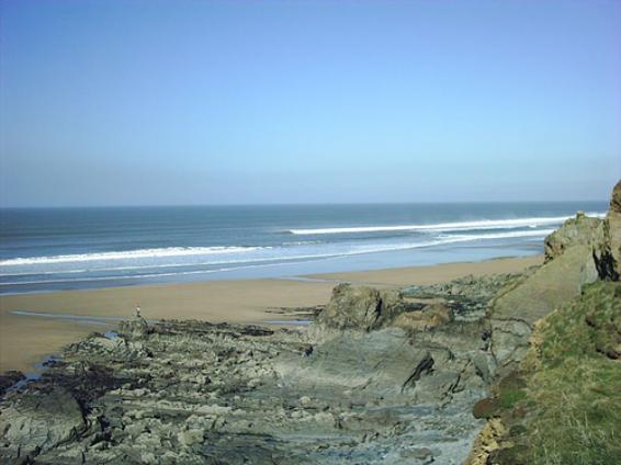 best bude beaches sandymouth image