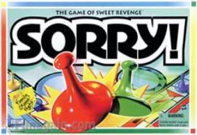 Sorry! board game image