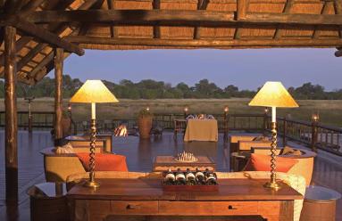 photo of Khwai River luxury safari lodge Botswana